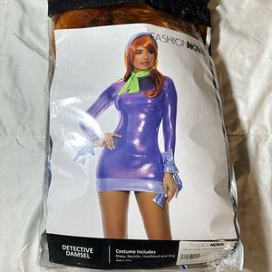 COPY - Scoops Doo Daphne Halloween Costume (Medium)